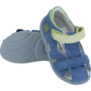 Detská ortopedická obuv – typ 116 modro-zelená Veľkosť č. 22
