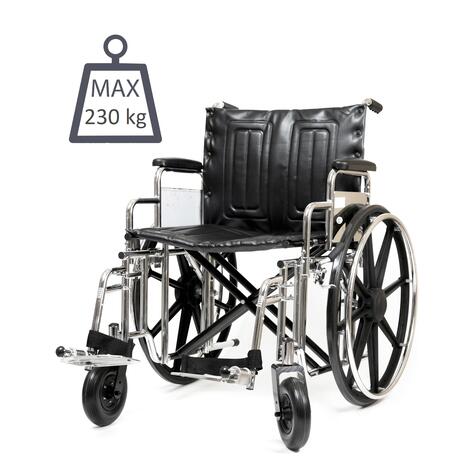 Mechanický invalidný vozík - nosnosť 230 kg