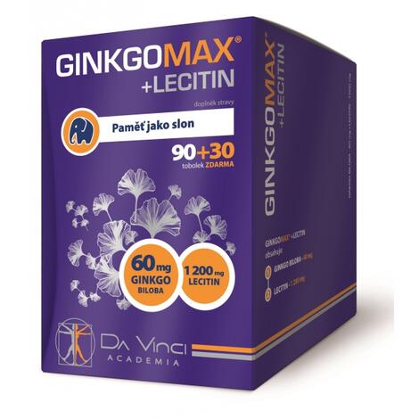 GinkgoMAX + Lecitin 90 + 30 tabliet