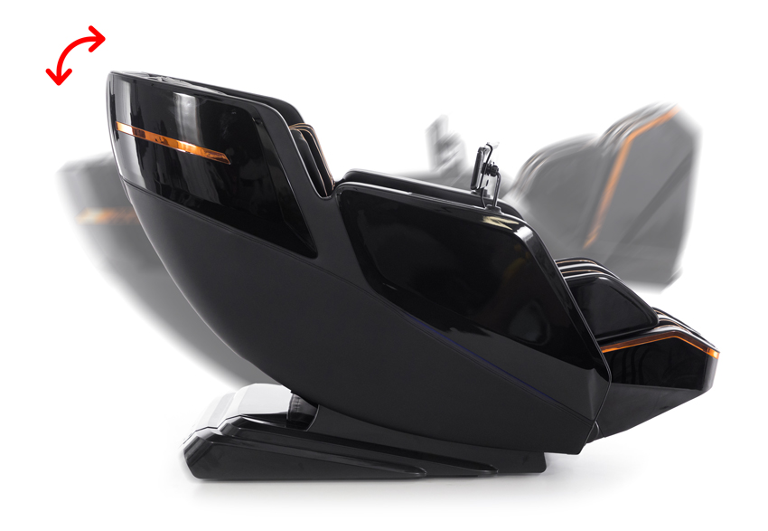 Masážne elektrické kreslo Prestige 3D MASSAGER s ionizátorom vzduchu, čierne
