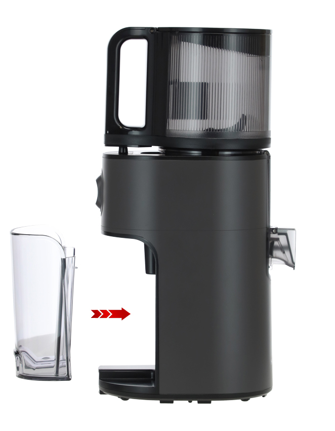 Odšťavovač Hurom H400, titánovo sivý