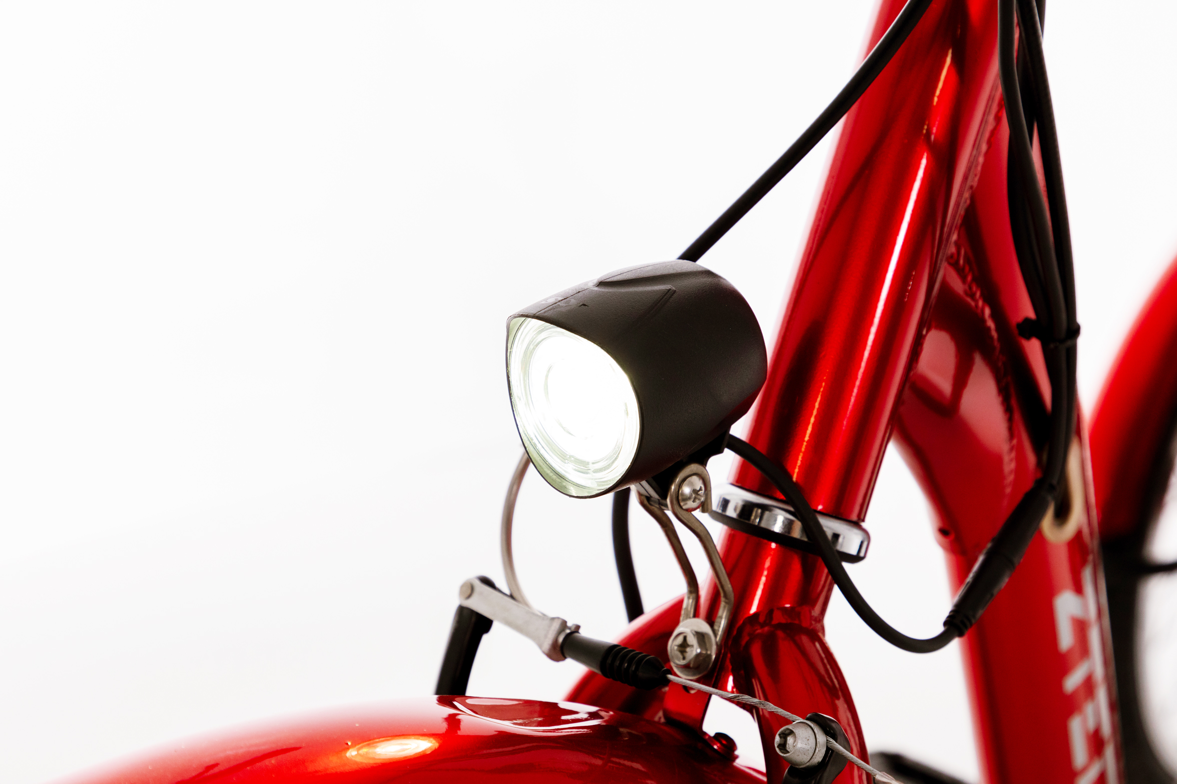 Trojkolesový elektrický bicykel Tornádo ZTECH, červený