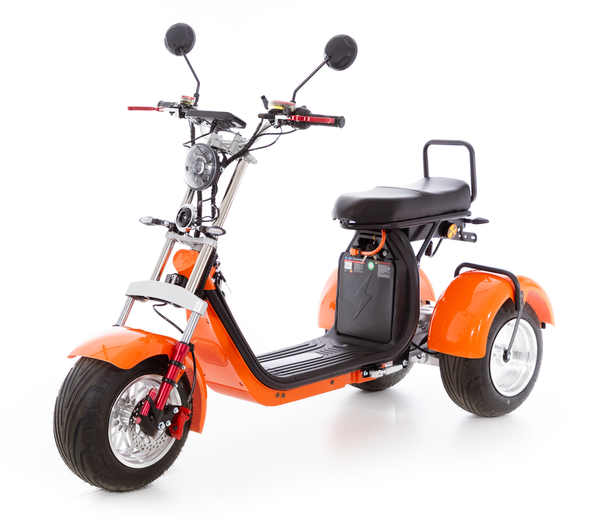 Elektrický Chopper UNIZDRAV EasyRide, oranžový