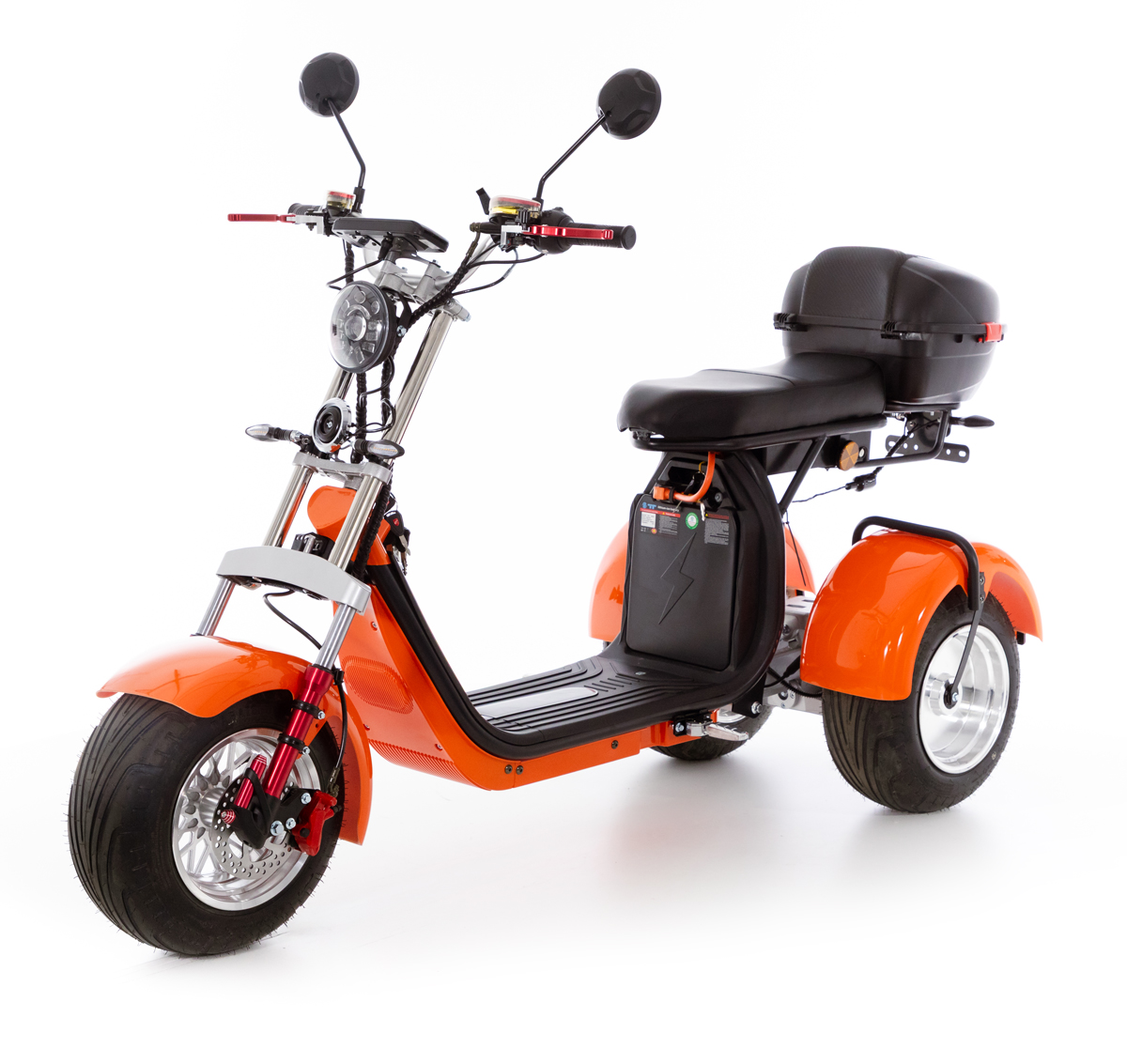 Elektrický Chopper UNIZDRAV EasyRide, oranžový