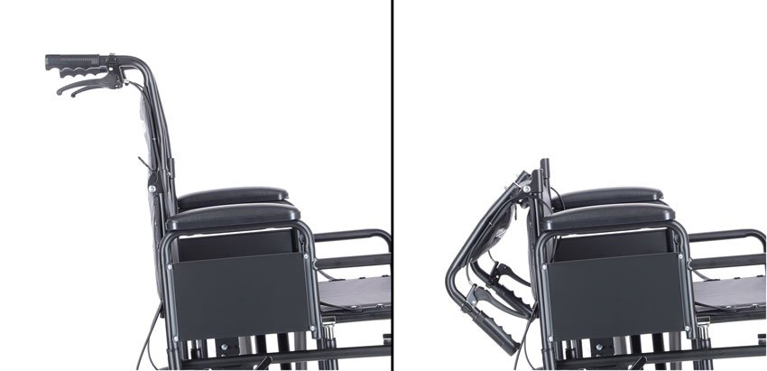 Invalidný vozík na prevoz UNIZDRAV, 50 cm