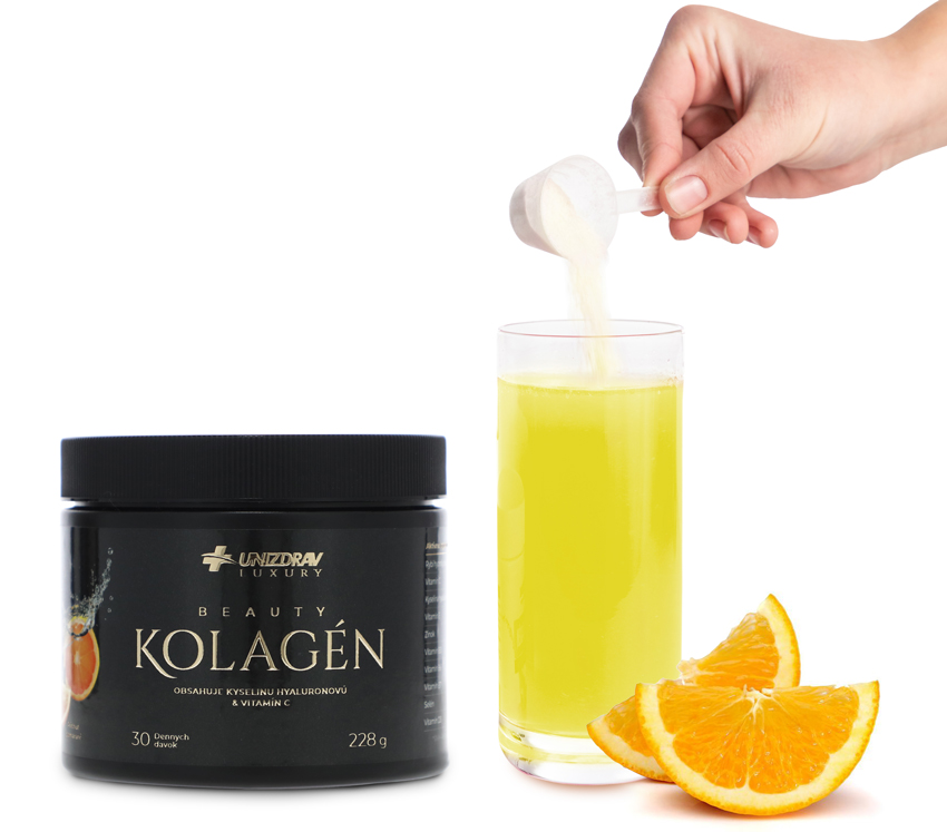 Beauty kolagén UNIZDRAV pomaranč, 30 denných dávok