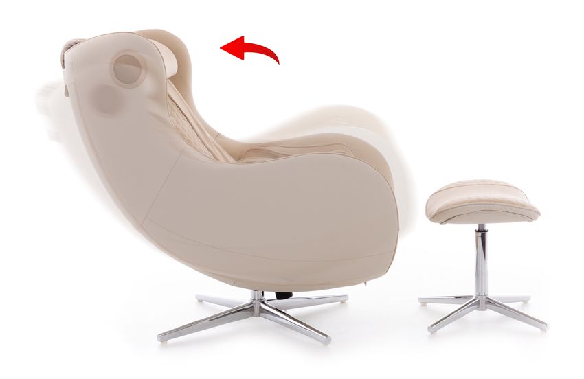 Elektrické masážne kreslo Zafír Relax, béžové