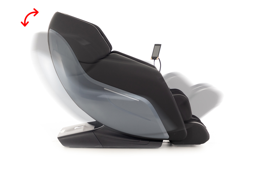 Masážne elektrické kreslo RelaxPro 3D MASSAGER, sivo-čierne