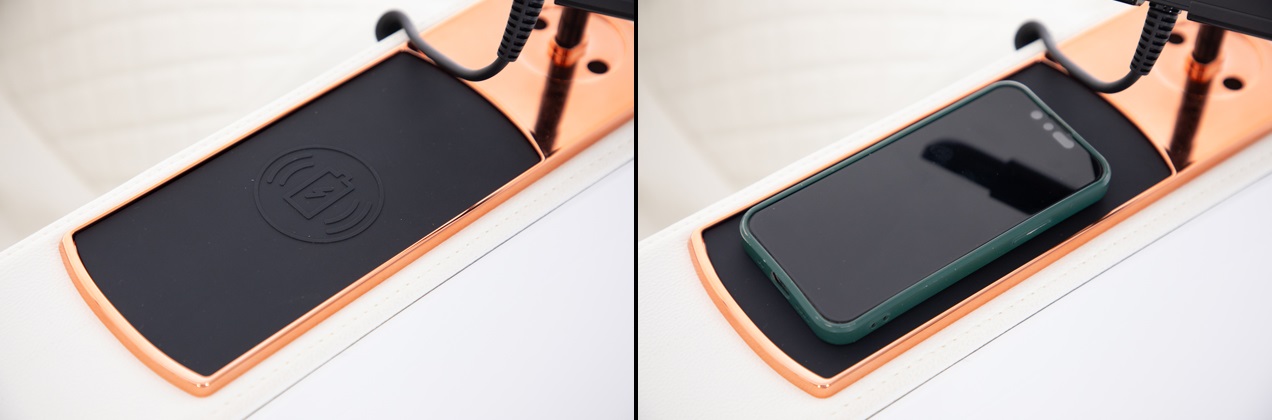 Masážne elektrické kreslo Prestige 3D MASSAGER s ionizátorom vzduchu, biele