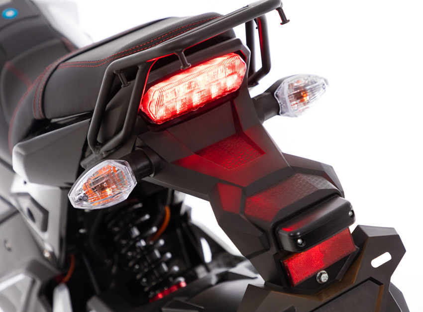 Elektrická motorka e-Flex, čierna