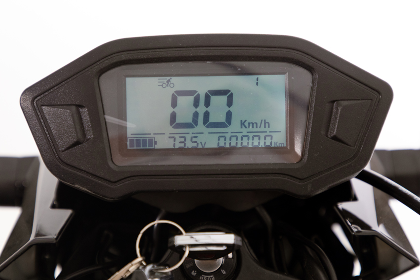 Elektrická motorka e-Flex, čierna