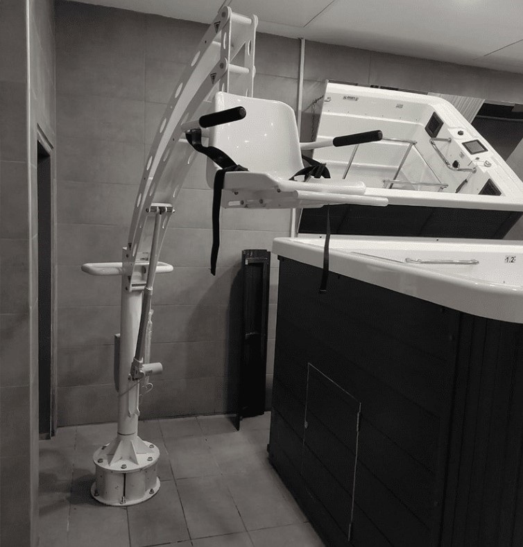 Fixný bazénový zdvihák s horným zdvihom Nart 300