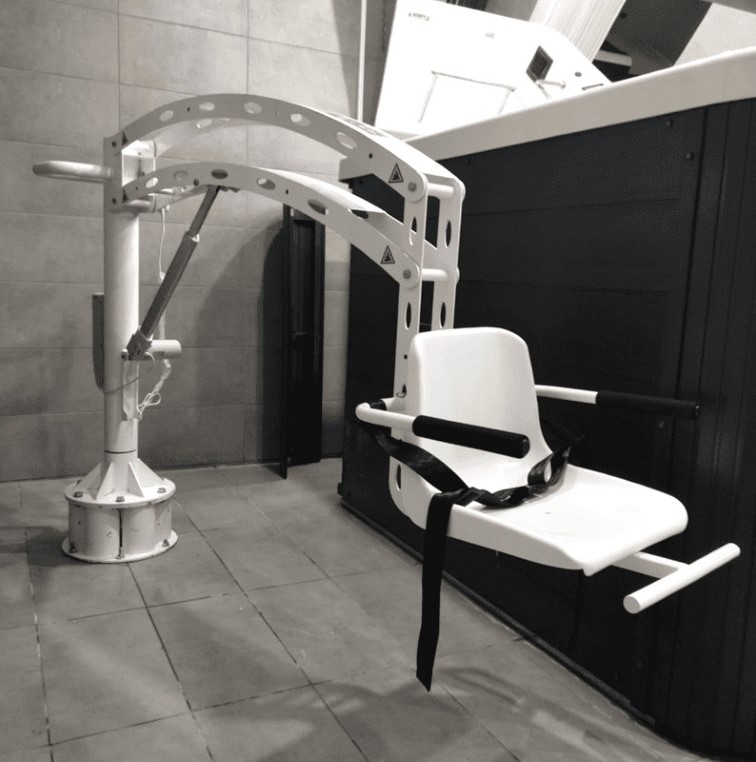 Fixný bazénový zdvihák s horným zdvihom Nart 300