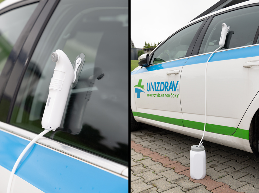 Prenosná sprcha a bidet 2v1 s nabíjateľnou batériou