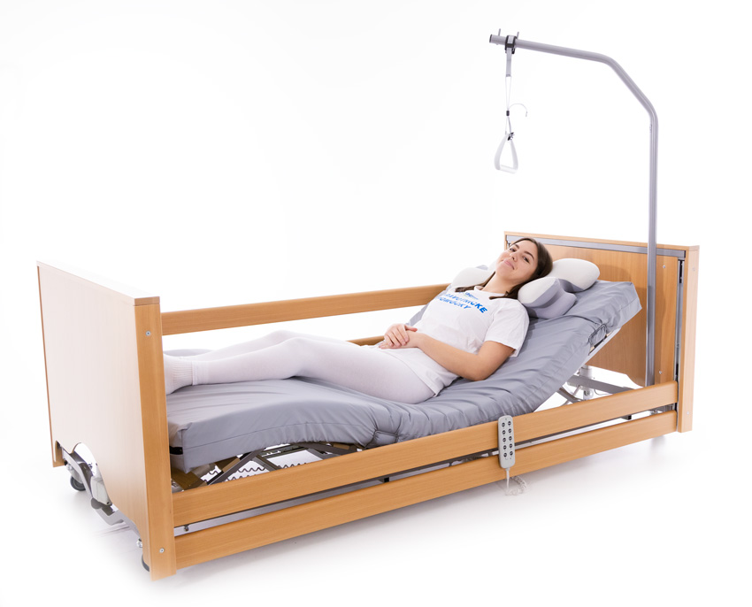Elektrická polohovacia posteľ COMFORT LOW – s funkciou extra nízkeho polohovania