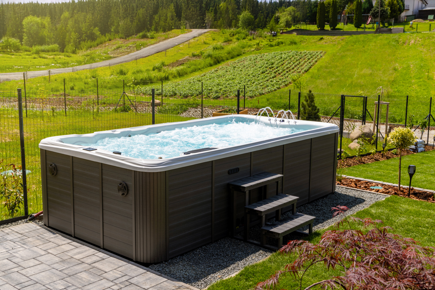 SwimSpa LUX SUNRANS SR853 s protiprúdom a technológiou Balboa