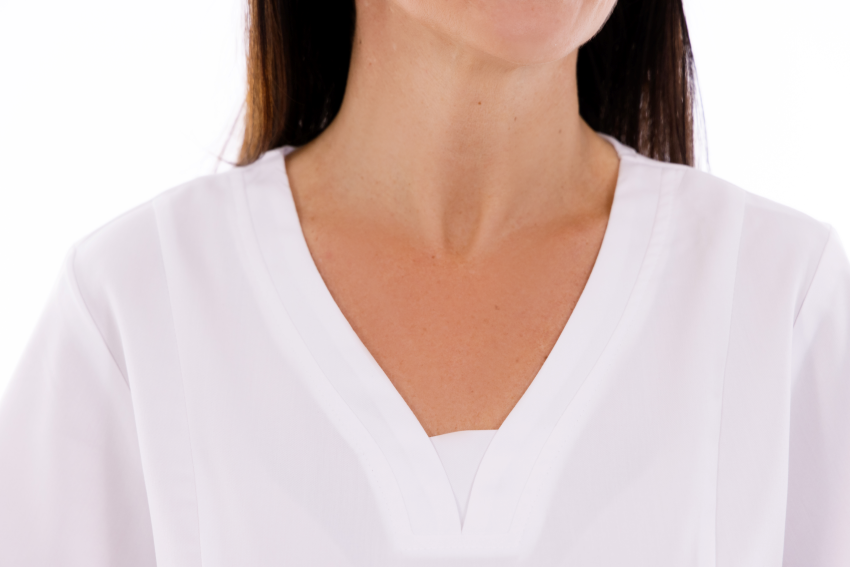Dámska zdravotnícka blúzka Unidress Basic, biela