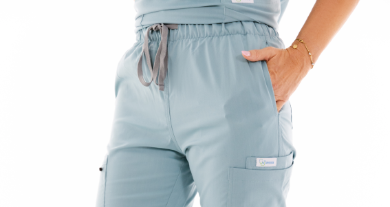 Dámske zdravotnícke nohavice Unidress Comfort, modrý oceán