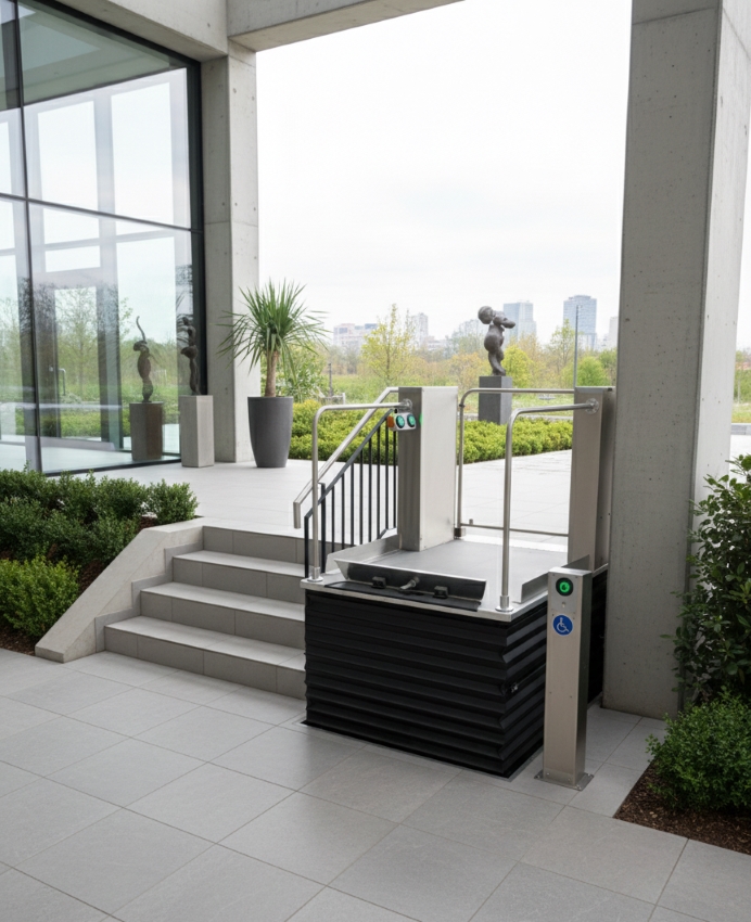 Zvislá zdvíhacia plošina MB 850