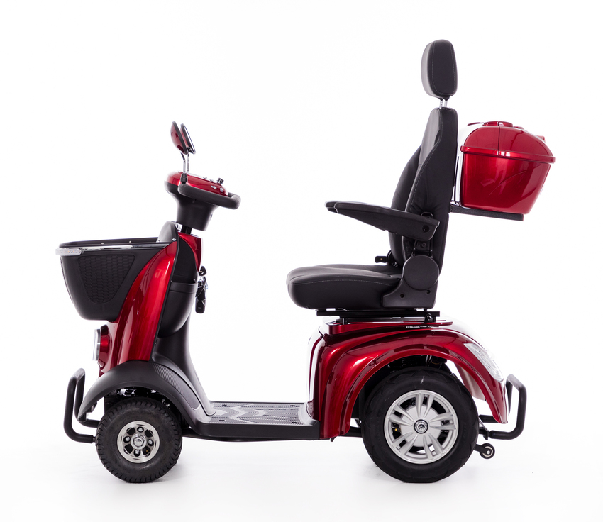 Elektrický skúter MOBILITY Plus - bohatý úložný priestor