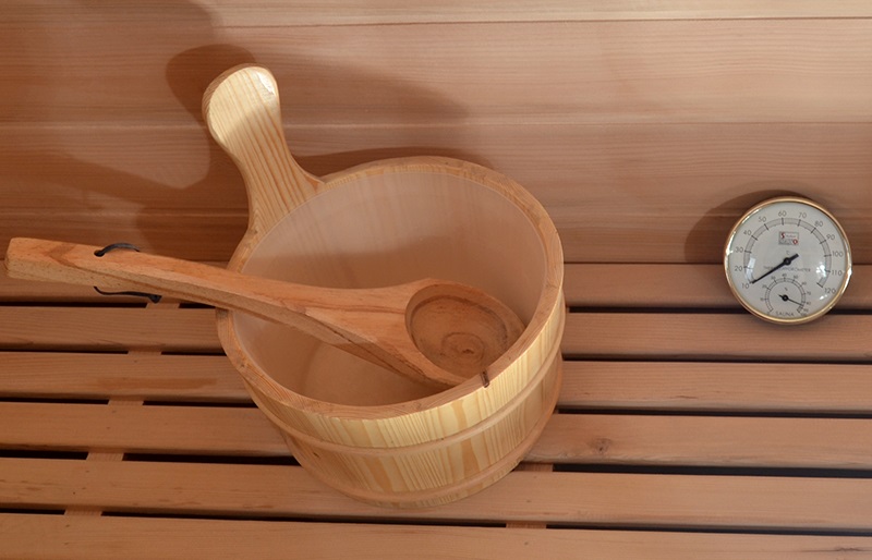 Fínska sauna pre 2 – 3 ľudí so saunovou pieckou