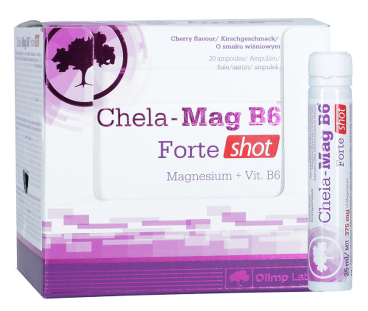 Chela Mag B6 Forte Shot 20x 25 Ml Unizdrav