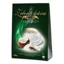 Zelená káva s kokosom