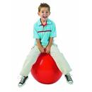 Detská fit lopta s úchytom – červená, 45 cm
