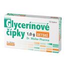 Dr. Müller Glycerínové čípky detské, 12x 1 g