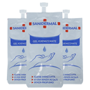 Vreckový antibakteriálny gél do kabelky Sanidermal, 30 ml