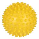 Masážny ježko, žltý 8 cm