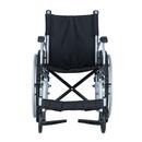 Invalidný vozík odľahčený UNIZDRAV LIGHT 46 cm - STUPAČKA NA ĽAVÚ NOHU SA TAŽŠIE NAHADZUJE, FUNGUJE