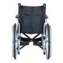 Invalidný vozík odľahčený UNIZDRAV LIGHT 46 cm - STUPAČKA NA ĽAVÚ NOHU SA TAŽŠIE NAHADZUJE, FUNGUJE