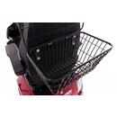 Elektrický trojkolesový skúter CHAMPION pre seniorov a imobilných – výkonný 1000 W motor, červený - ŠKRABANEC NA VOLANTE