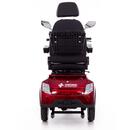 Elektrický trojkolesový skúter CHAMPION pre seniorov a imobilných – výkonný 1000 W motor, červený - ŠKRABANEC NA VOLANTE