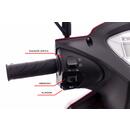 Elektrický trojkolesový skúter CHAMPION pre seniorov a imobilných – výkonný 1000 W motor, červený - ŠKRABANEC NA VOLANTE