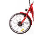 Trojkolesový elektrický bicykel Tornádo ZTECH - JEMNE OŠÚCHANÝ ZADNÝ BLATNÍK