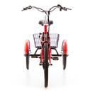 Trojkolesový elektrický bicykel Tornádo ZTECH - JEMNE OŠÚCHANÝ ZADNÝ BLATNÍK