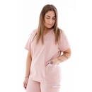 Dámska zdravotnícka blúzka Unidress Basic, púdrová