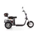 Elektrický Chopper UNIZDRAV PRO trojkolesový – výkonný 2000 W motor - MIERNE ŠKRABANCE, NAJAZDENÝCH 46 KM, NEMÁ NABÍJAČKU