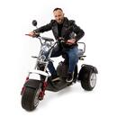 Elektrický Chopper UNIZDRAV EasyRide - ZNÁMKY POUŽÍVANIA, NAJAZDENÝCH 46 KM
