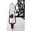 Trojkolesový elektrický bicykel Tornádo ZTECH, biely - POUŽÍVANÝ