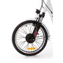 Trojkolesový elektrický bicykel Tornádo ZTECH, biely - POUŽÍVANÝ