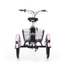 Trojkolesový elektrický bicykel Tornádo ZTECH, biely - POUŽÍVANÝ