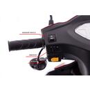 Elektrický dvojmiestny skúter CHAMPION DUO pre seniorov a imobilných – výkonný 1000 W motor - MIERNE ŠKRABANCE NA ZADNOM NÁRAZNÍKU