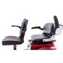 Elektrický dvojmiestny skúter CHAMPION DUO pre seniorov a imobilných – výkonný 1000 W motor - MIERNE ŠKRABANCE NA ZADNOM NÁRAZNÍKU