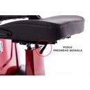 Elektrický dvojmiestny skúter CHAMPION DUO pre seniorov a imobilných – výkonný 1000 W motor - MIERNE ŠKRABANCE NA ZADNOM NÁRAZNÍKU