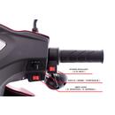 Elektrický dvojmiestny skúter CHAMPION DUO pre seniorov a imobilných – výkonný 1000 W motor - MIERNE ŠKRABANCE NA ZADNOM NÁRAZNÍKU