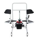 Hydraulická stolička na presun s toaletným vedrom UNIZDRAV