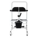 Hydraulická stolička na presun s toaletným vedrom UNIZDRAV